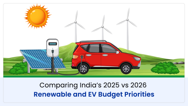 India 2025 vs 2026 Renewable & EV Budget Update