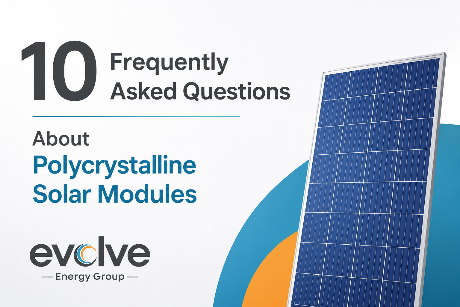 polycrystalline solar module