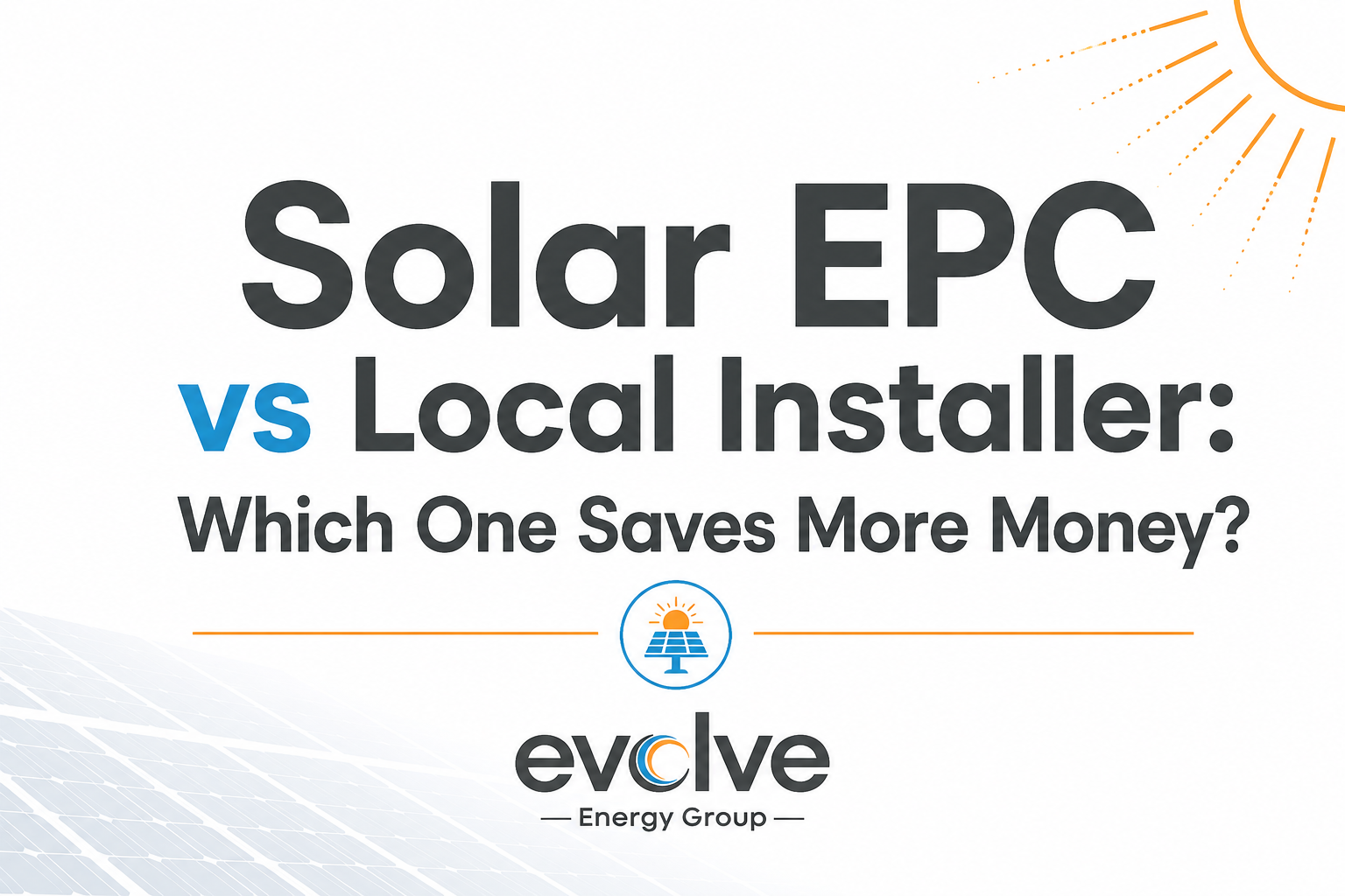 solar epc contractors